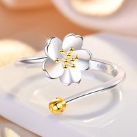 New 925 Sterling Silver Ring flowers for Women mens Wedding Jewelry Engagement Charm Party fashion Gift High Quality Ring