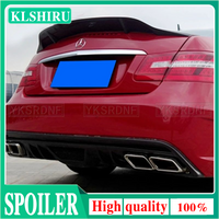 2010 TO 2013 W207 C207 Forged Carbon Fiber / FRP Trunk Spoiler R Style Wing For Mercedes E Class Coupe E200 E250 E300 E350