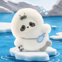 Panda Roll The Zoo In Hands Series Blind Box Cute Panda Vinyl Plush Surprise Bag Kawaii Animals Pendants Bag Decor Blindbox Toys