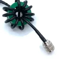 1.8-30MHz Shortwave Choke Coil Male To Female Connector For High-Frequency Radio Suppression And RF Communication Testing Tool