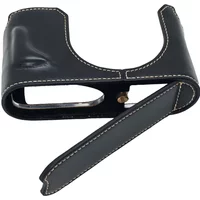 Anti-Slip PU Leather Half Case for Leica Q/Q2/Q3 - Camera Grip Cover with for Travel Photography