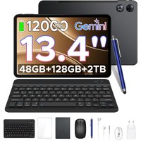 POCKAM P13 2 in 1 Smart Tablet PC Gemini AI Android 16 13.4" 48GB RAM (8+40) 128GB ROM 12000mAh Battery Widevine L1 WiFi Version