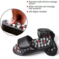 Shiatsu Foot Massager - Plantar Fasciitis Relief Acupressure Reflexology Stimulation Massage Sandals