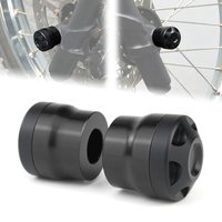Motorcycle Front Wheel Axle Fork Slider Crash Protector For KAWASAKI NINJA 250R EX250 KDX80 KLX140 KX60 KX80 KX85 KX100 KX112
