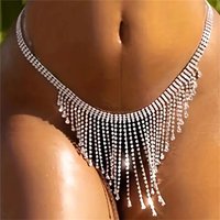 Sexy Tassel Waist Chain — A Stylish and Refined Body Chain Accessory for Beach Parties, Featuring an Adjustable Design