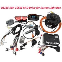 QS 10kw QSD165D-50H 10000W Mid Drive Motor for Surron Light Bee Fardriver ND721000B/7212000B for Dirtbike Electric Motorcycle