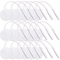 Reusable 3x3cm Electrode Pads for EMS Digital Massager Self-Adhesive Acupuncture Gel Pads with 2.0mm Plug Accessories Care Tools
