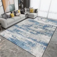 Light Luxury Rugs for Bedroom Large Area Living Room Decoration Carpet Washable Bedside Soft Floor Mat Anti-slip Cloakroom Rug