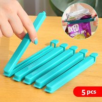 Portable Food Sealing Bag Clips Large Plastic Sealer Clamp for Snacks Milk Powder Tea Moisture-proof Kitchen Storage Accessories