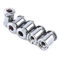 AliExpress NONE 5 Pair Chainring Bolts Bike Single Double Three Disc Chainring Nut Crankset Chain Ring Screw Cycling Accessories
