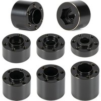 12mm Wheel Hub Hex Adapter Brass Weights for 1.9 2.2 Beadlock Wheels 1/10 RC Crawler TRX4 TRX6 Axial SCX10 Capra VS4-10 Gen8