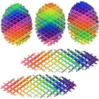 3D Deformed Worm Elastic Net Pop It Toy Strange Puzzle Bouncy Ball Decompression Artifact Scalable Vent
