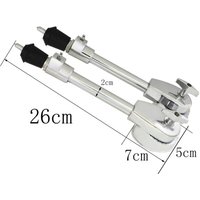 Adjustable Bass Drum Legs Non Slip Stand Holder Metal Drum Lugs Support Drum Hardware for Snare Percussion