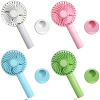 USB Mini Handheld Strong Wind Handheld Fan Rechargeable Fan Mini Desktop Battery Operated Mini Fan Bedroom Indoor Outdoor Table