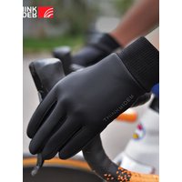 AliExpress ThinkRider -5° Winter Warm Full Fingers Waterproof Cycling Outdoor Sports Running Motorcycle Ski Touch Screen Fleece Gloves
