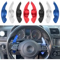 2 Teile/satz Lenkrad Paddle Verlängerung Shift Abdeckung Für VW Golf 5 6 MK6 GTI R Jetta MK5 Passat B6 B7 CC Polo Sharan Tiguan