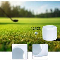 Indoor Golf Practice Equipment White Park Golf Ball 4.2cm Swing Trainer for Adults Children