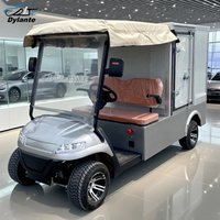 2 Seater Golf Cart 5000w Motor Electric Golf Buggy Car With Rear Cargo Box Electric Vehicle 2 People Hunting Golf Carts