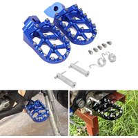 Motorcycle CNC Foot Pegs Footpeg Pedals FootRest For YAMAHA YZ 65 85 125 250 125X 250X 250FX 450FX WR 250F 450F YZF WRF 250 450