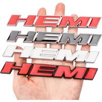 Car Front Grille Emblem Body 3D Hemi Sticker for Dodge RT RAM Jcuv Nitro Caliber Viper Dakota Journey Caravan Charger Durango