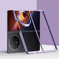 For Honor Magic V6 V 5 Case Ultra Thin Electroplated Transparent Case For Honor Magic V5 V 6 Hard PC Shockproof Phone Cover