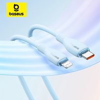 Baseus 20W TPE USB C Cable For IPhone 14 13 12 11 Pro Max XS Fast Charging Cable Type C To Lighting Date Wire For iPad Macbook