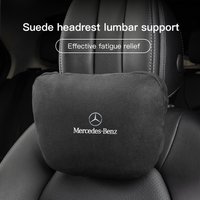High Quality Car Neck Headrest Support Seat Soft Pillow For Mercedes Benz AMG Smart W205 C300 W203 W206 W108 W124 W126 W140 W168