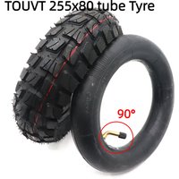 TOUVT 255x80 tire motorcycle electric scooter Zero's inner outer tires 10x Dualtron KuGoo M4 upgraded version 10 inch