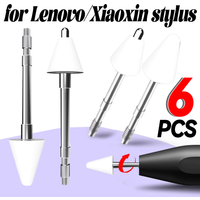 1-6pcs for Lenovo/Xiaoxin Stylus Second Generation Pencil Tips Stylus Pen Replacement Nib with Box Metal Wear-resistance Nibs