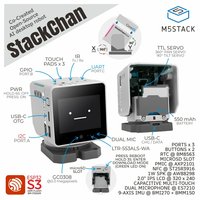 M5Stack Official StackChan: Kawaii Co-Created Open-Source AI Desktop Robot(ESP32-S3)