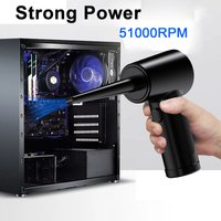WirelessUSBRechargeable Air Duster - Powerful Compressed Air Blower,Applicable to Computers、Keyboard、Sofa and Car