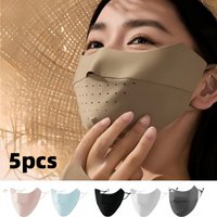 AliExpress NONE Summer Breathable Eye Corner Mask, Women's Three-Dimensional Seamless Ice Silk Sunscreen Mask, Sunshade, Cycling Outdoor Travel