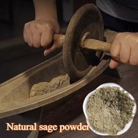 500g Natural Sage Powder Handmade Stick Incense Material Home Indoor Incense Seal Extension Soothing Purifying Lasting Fragrance