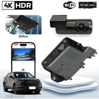 Plug and Play 4K 2160P Car DVR Video Recorder For Chery Omoda 5 C5 E5 5X 2024 2025 2026 Camera Night Vision Recorder Dash Cam