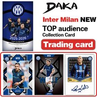 NEW Daka Inter Milan Football Collection Card 2025-2026 Real Madrid Barcelona Manchester Juventus Ale Star Player Signature Card
