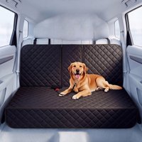 Waterproof Scratch Resistant Dog Car Seat Cover Hammock Protector for Pet Travel Rear Seat Bench Auto Accessories Cat Bed