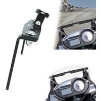 Motorcycle GPS Mount Navigation Plate Bracket Fit For Honda XLV700 Transalp XLV 700 2008-2010 2011 Windshield Stand Phone Holder