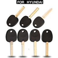 jingyuqin Transponder Chip For Hyundai Accent I30 IX35 Sonata Tiburon For Kia Sportage Sorento Car Key Shell Case Replacement