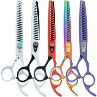 8.0" Professional Pets Thinning Scissors Dogs Shears Japanese Steel 9CR Professional Grooming Scissors Dog Hair Clippers B0059A