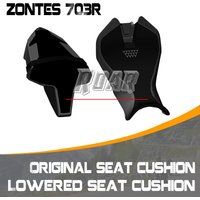 Coussins de siège principal et arrière de moto, ensemble de coussins de siège d'abaissement, accessoires d'origine pour ZONTES 703R 703 R