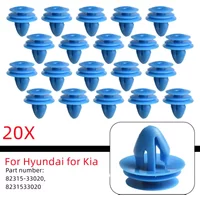 20pcs Plastic Car Trim Clips Fastener Door Trim Panel For Hyundai For Kia 82315-33020 Car Door Panel Buckle D28 Car Accessories
