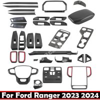 LHD RHD For Ford Ranger Wildtrak T9 2022 2023 2024 cenet conlose gear shift panle steering wheel ACvent readlamp armrest cover