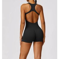 Sexy Back Jumpsuit Gym Set Women Training Yoga Suit Sportswear Women Sports Jumpsuit Fitness Rompers Stretch Workout Bodysuits