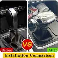 For Renault Scenic Koleos Kadjar 2015-2021Talisman Megane Captur Automatic LED Crystal Gear stick Shift Knob Head Lever Gear Rod