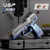 Csnoobs 2011 Continuous Shooting Throwing Shell Toy Gun Empty Hanging Radish Pistol Revolver Outdoor Game Birthday Gift