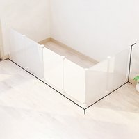 DIY Pet Cage Household Indoor Dog Fence Guinea Pig Isolation Net Dog Cage Cat Cage Rabbit Fence Turtle Activity Area Grids Net