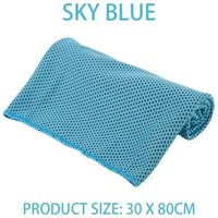 New Ultra Soft Cooling Towel Lightweight Multiple Colors Ice Towel Instant Cooling Microfiber Towel Gym Swimming Yoga Beach