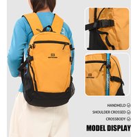 Outdoor Hiking Backpack, Men's Lightweight Travel Backpack, Water-Repellent Mountaineering Bag, Women's Camping Backpack, College Student Backpack