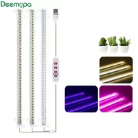 LED Grow Light 5V USB Plug Full Spectrum Led Bar Lamp for Plants High Luminous Efficiency 30cm for Grow Tent Greenhouses Flowers