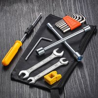 8Pcs/set Socket Wrench Screwdriver Hex Tool Kit Bicycle Motorcycle Repair Set Portable Home Emergency Mechanics Tool Bag